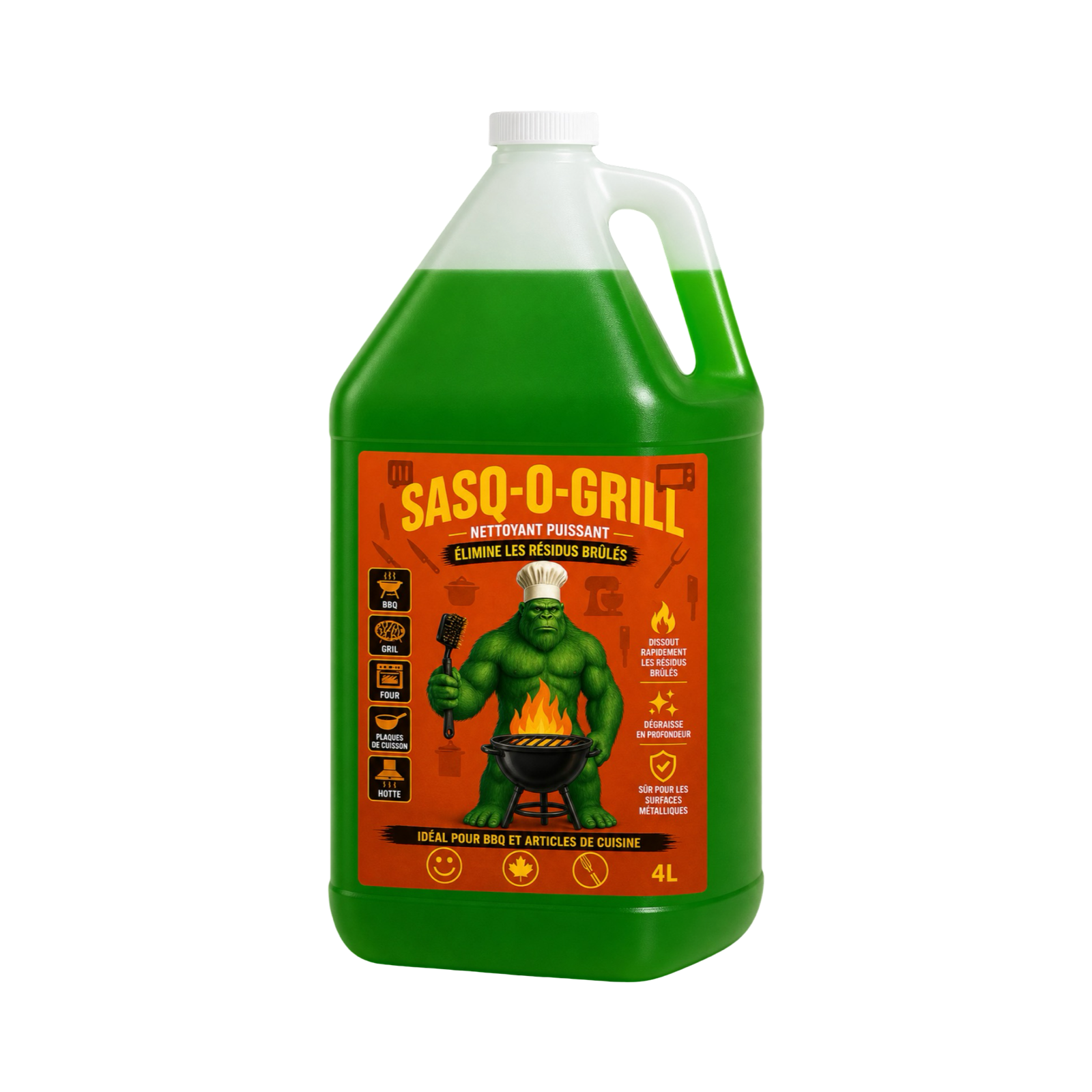 SASQ-O-GRILL - SASQ-WASH