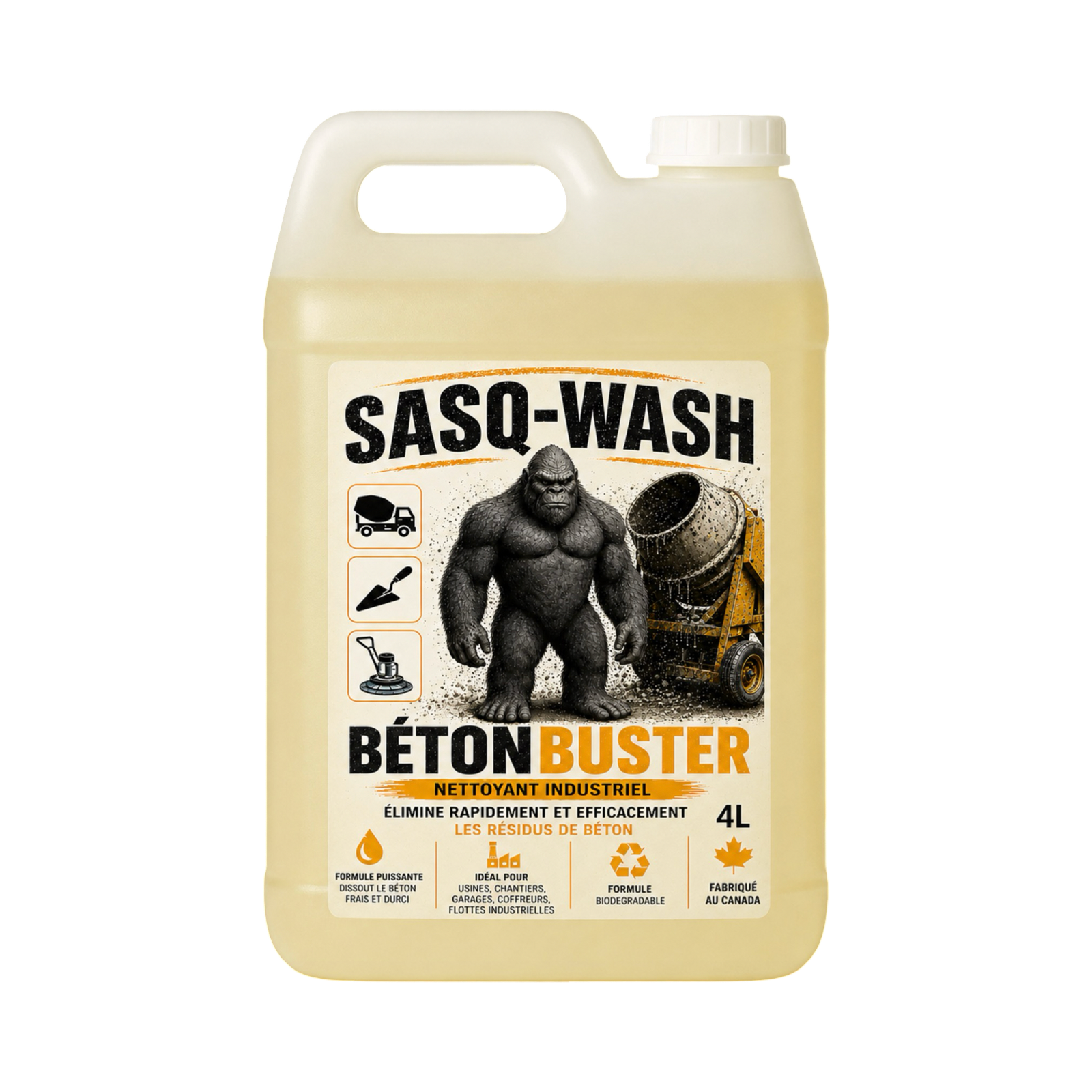 BÉTON BUSTER - SASQ WASH
