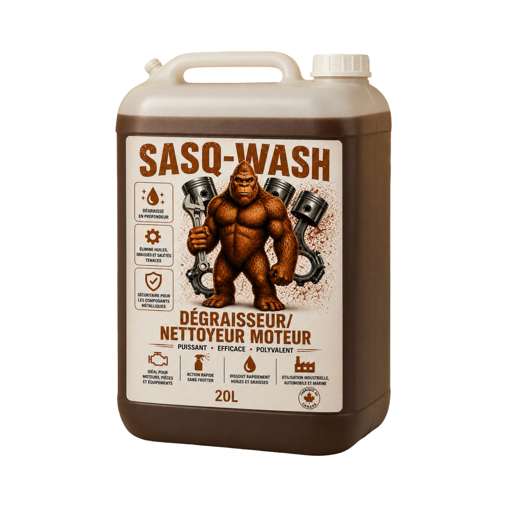 DÉGRAISSEUR/NETTOYEUR MOTEUR - SASQ -WASH