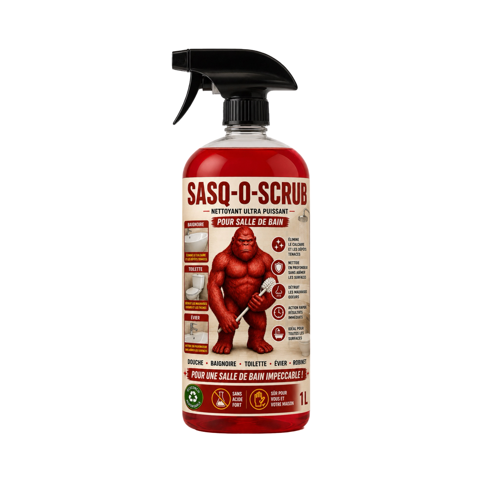 SASQ-O-SCRUB - SASQ-WASH