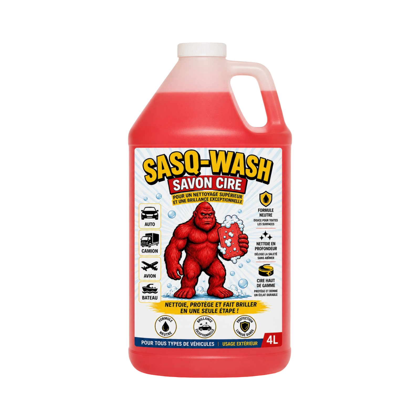 SAVON CIRE - SASQ-WASH
