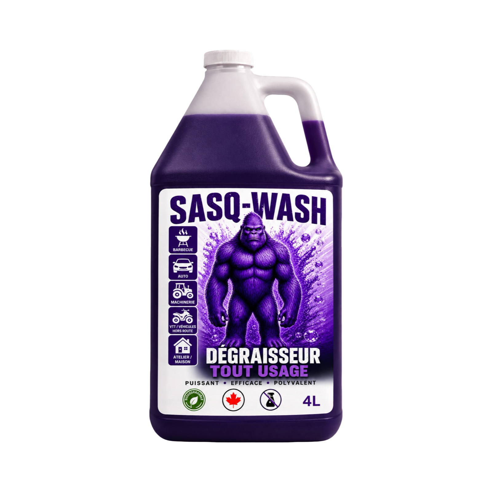 DÉGRAISSEUR TOUT USAGE - SASQ-WASH