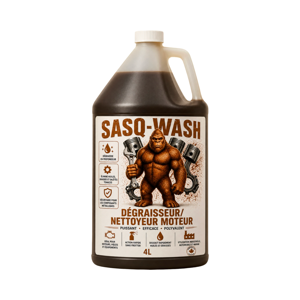 DÉGRAISSEUR/NETTOYEUR MOTEUR - SASQ -WASH