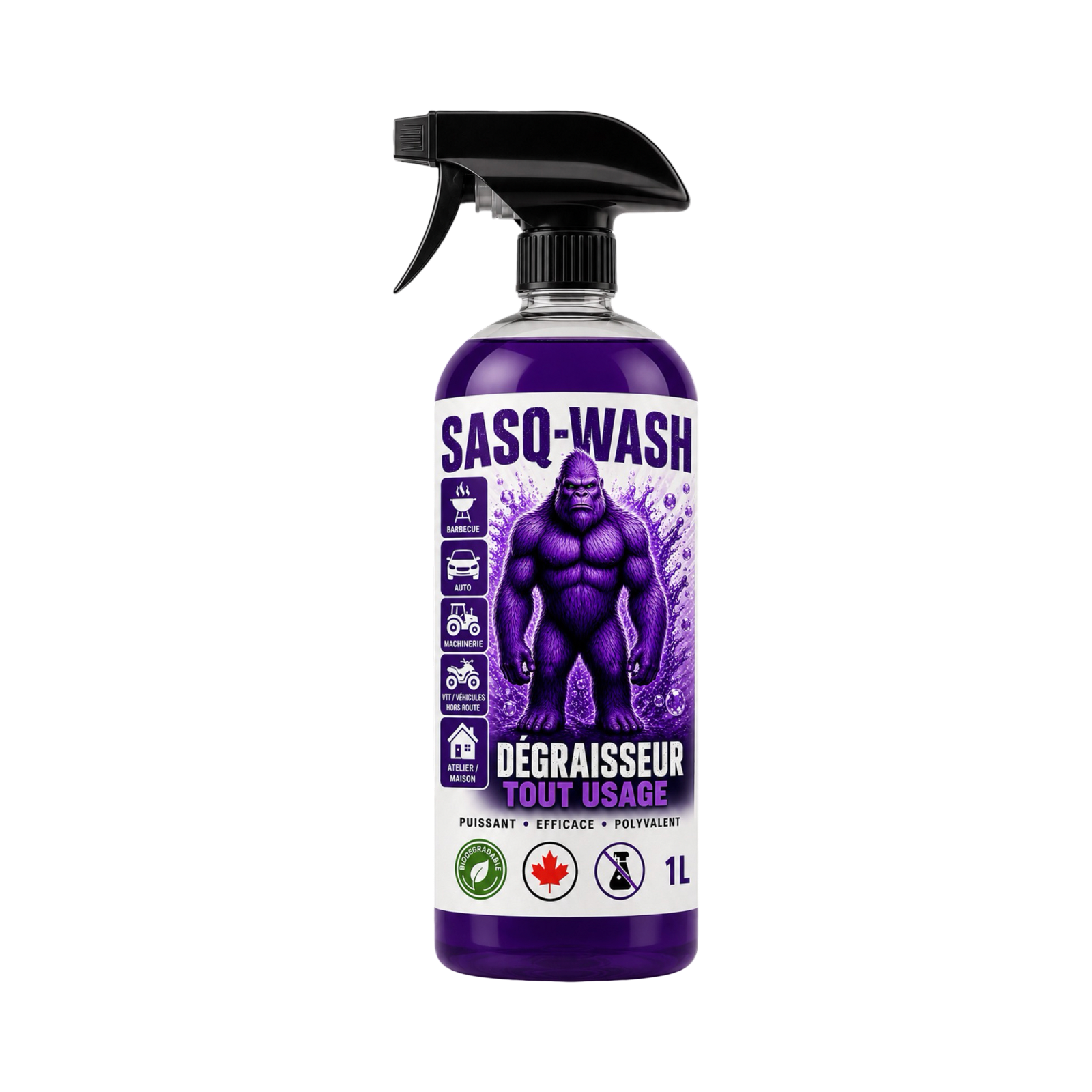 DÉGRAISSEUR TOUT USAGE - SASQ-WASH