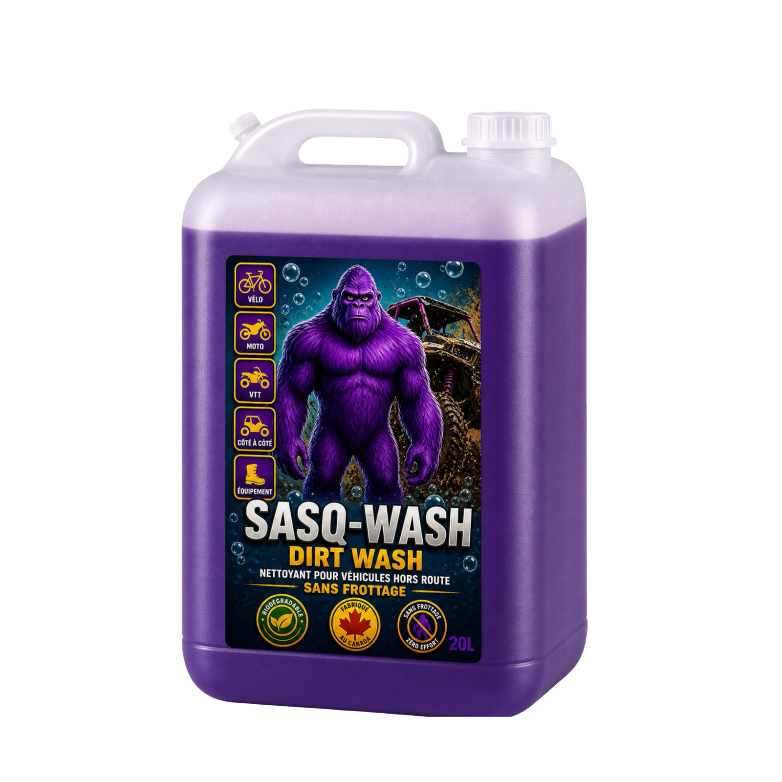 DIRT WASH - SASQ-WASH