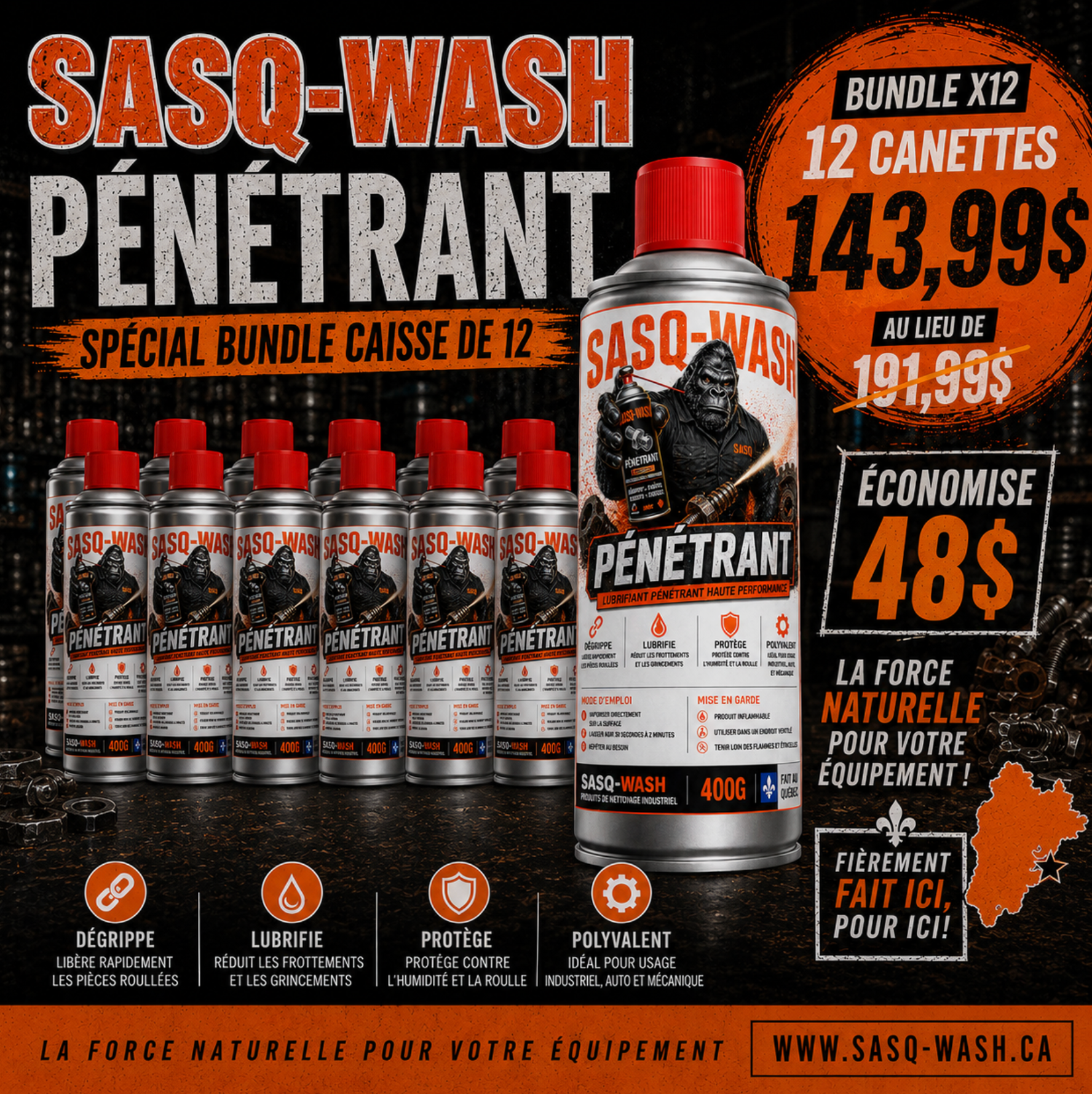 PÉNÉTRANT CANETTE - SPECIAL BUNDLE 12X