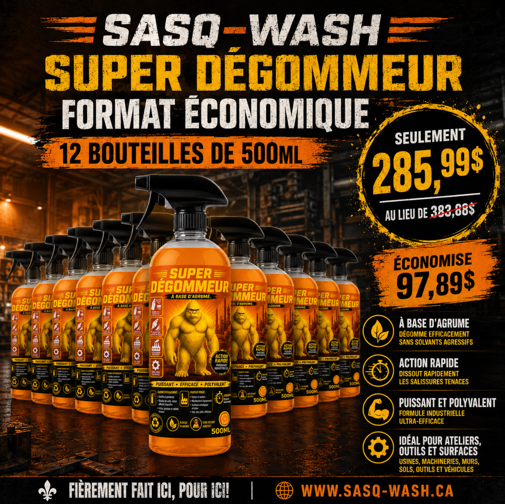 SUPER DÉGOMMEUR - SPÉCIAL BUNDLE 12X